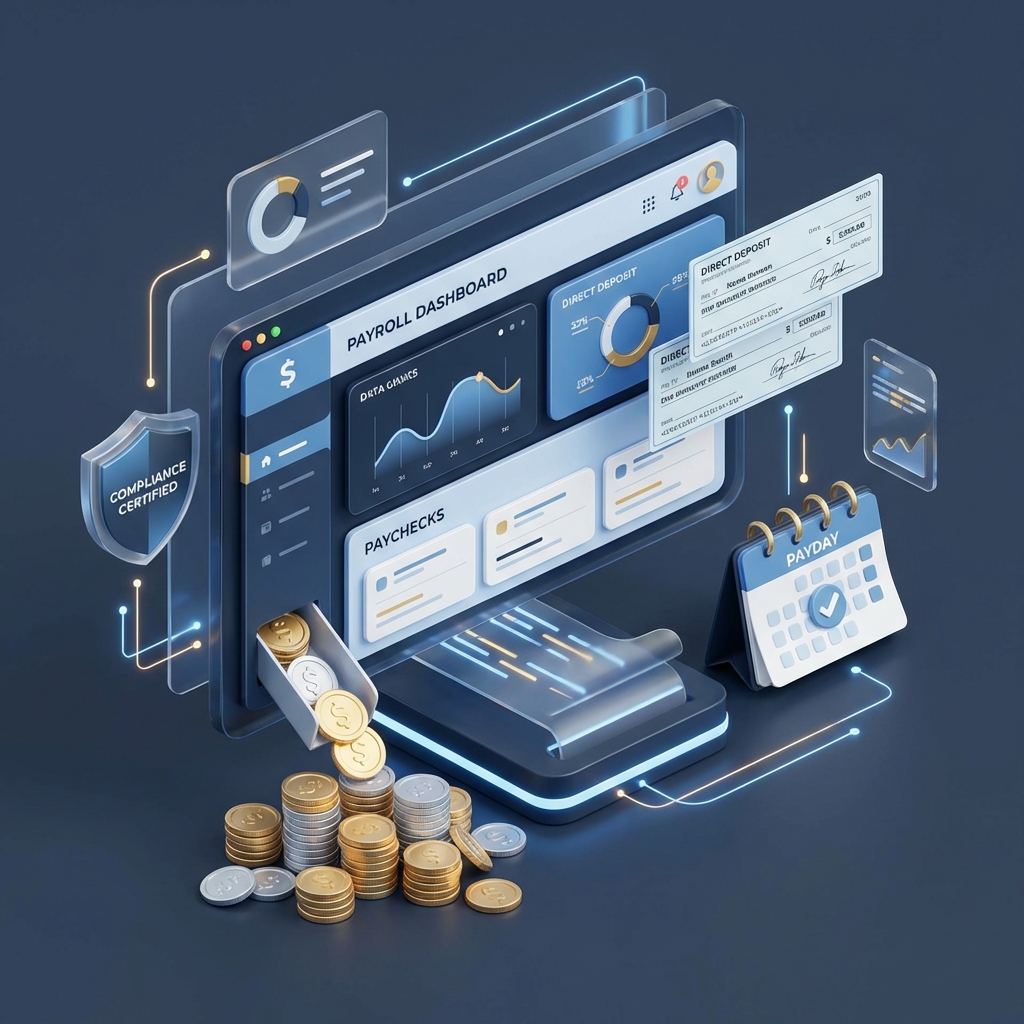 Payroll Processing 3D